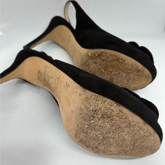 Stunning Kate Spade 4” Slingback Stilettos Size 8 with sequined bow - Picture 6 of 6